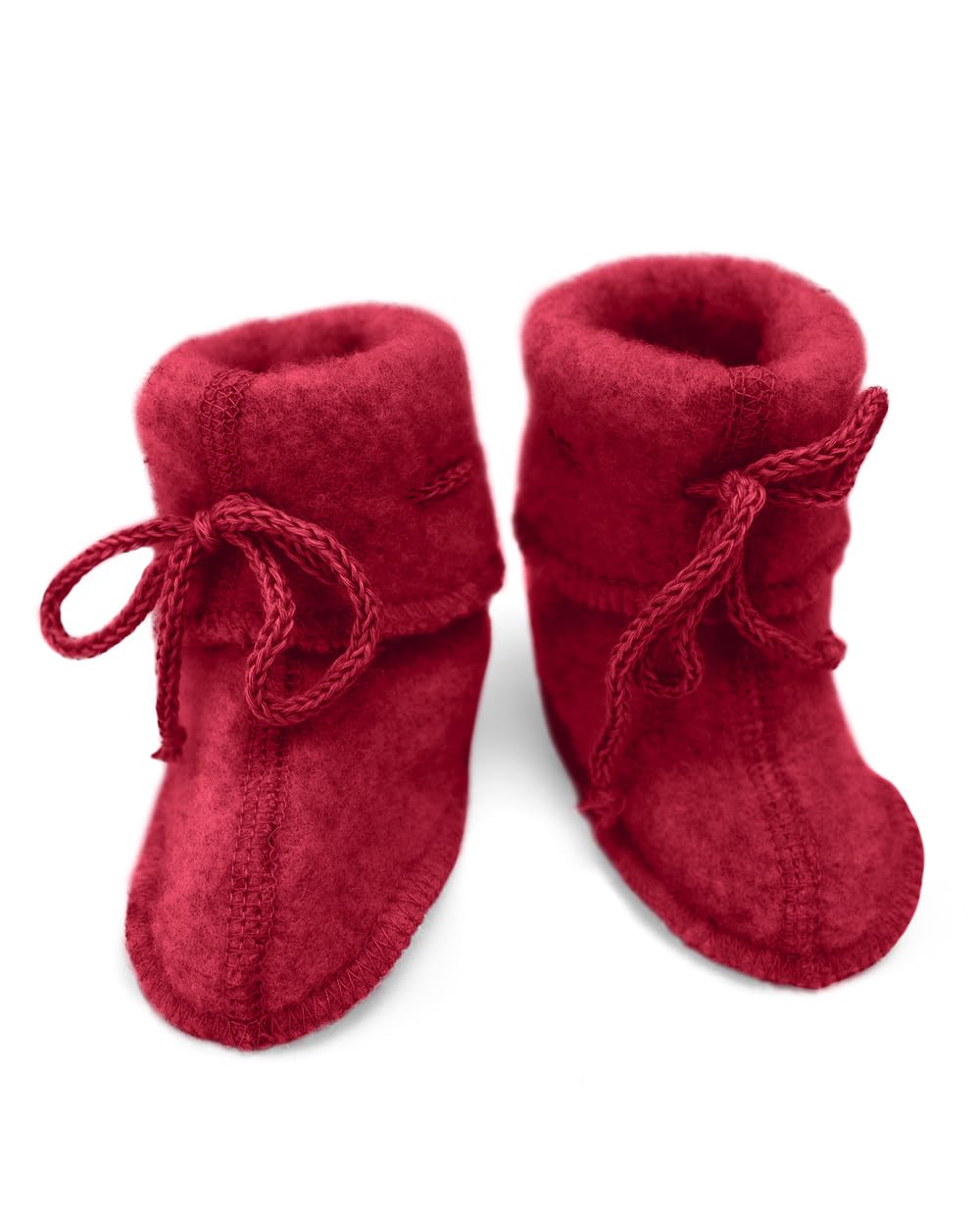 Engel Natur, Baby-Schühchen Fleece, 100% Wolle (kbT) (62-68, Jaspis Melange) 62-68 Jaspis Melange, 6