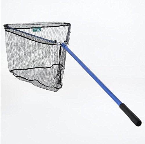 Mostal Kescher gummiert 2,80m 80x80cm Klappkescher Tele Metall Fischnetz