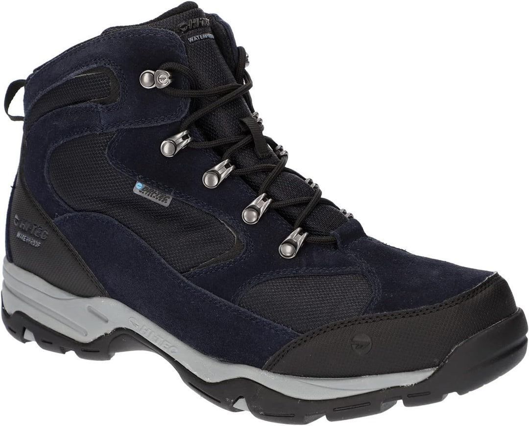 Hi-Tec Storm Wp Herren Walking-Schuh 46 EU Sky Captain Monument Schwarz, 46 EU Sky Captain Monument