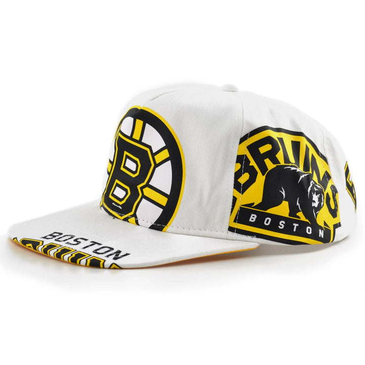 Mitchell & Ness NHL In Your Face Deadstock Cap Boston Bruins White