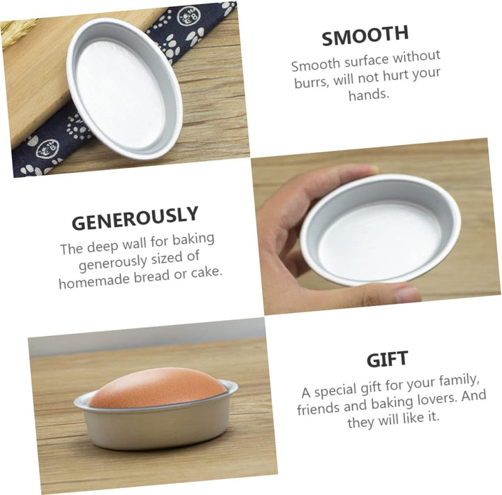UPKOCH 6St Schimmel kuchen Schokoladenform Mini Pappbecher Keks-Torte Leche-Flan-Former Toastbrotfor