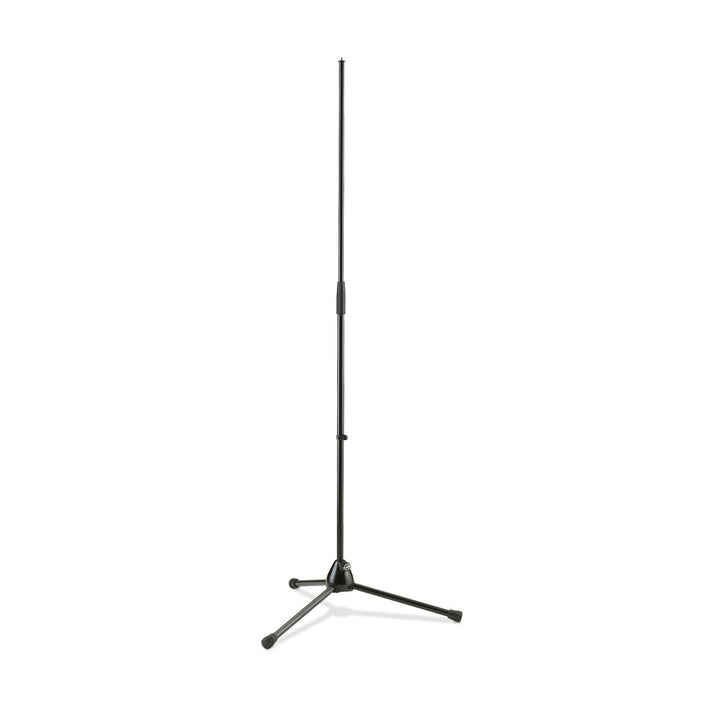 K&M 201A/2 Mikrofonstativ Schwarz – Solostativ mit grossem Fusskreis - 90 – 160,5 cm ausziehbar, 3/8