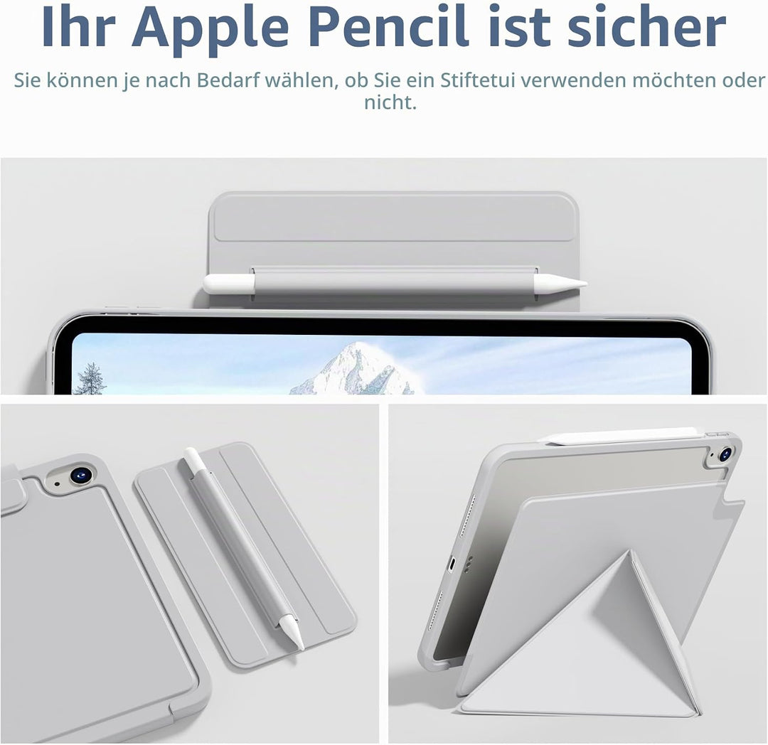 Hülle für iPad (A16) 11. Generation 11 Zoll 2025, iPad 10. Gen 10,9 Zoll 2022, Schlanke Magnetische