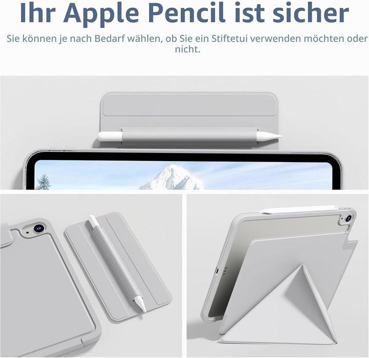 Hülle für iPad (A16) 11. Generation 11 Zoll 2025, iPad 10. Gen 10,9 Zoll 2022, Schlanke Magnetische