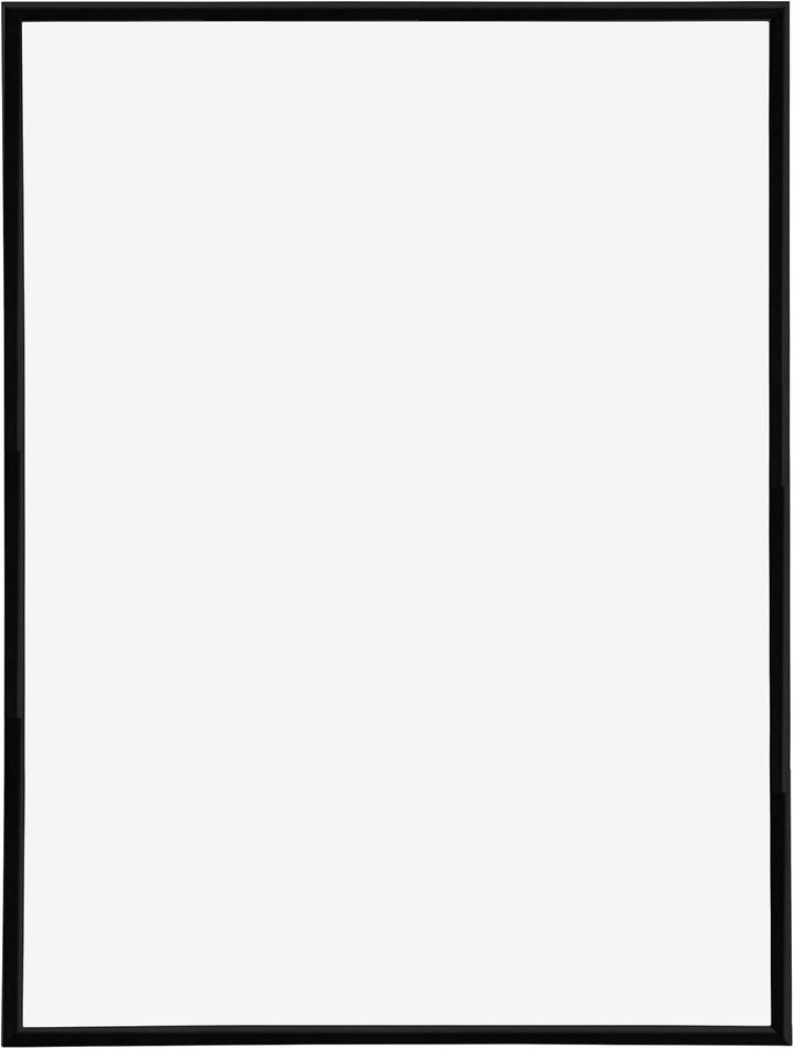 yd. Your Decoration - Bilderrahmen 75x100 cm - Schwarz Hochglanz - Bilderrahmen aus Kunststoff mit A