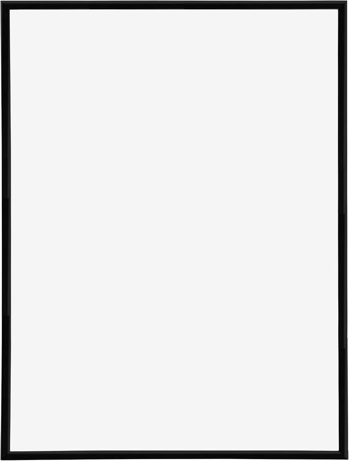 yd. Your Decoration - Bilderrahmen 75x100 cm - Schwarz Hochglanz - Bilderrahmen aus Kunststoff mit A