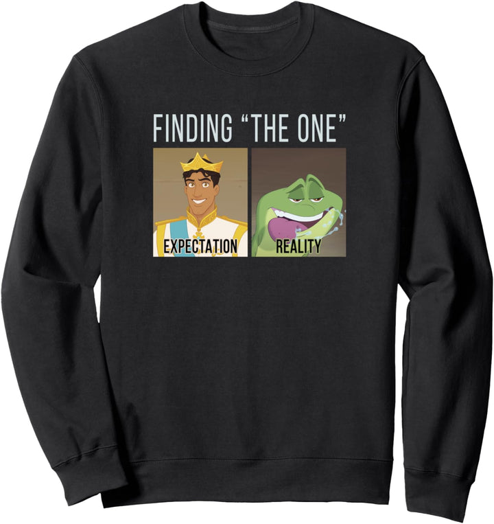 Disney Princess And The Frog Naveen Finding The One Meme Sweatshirt
