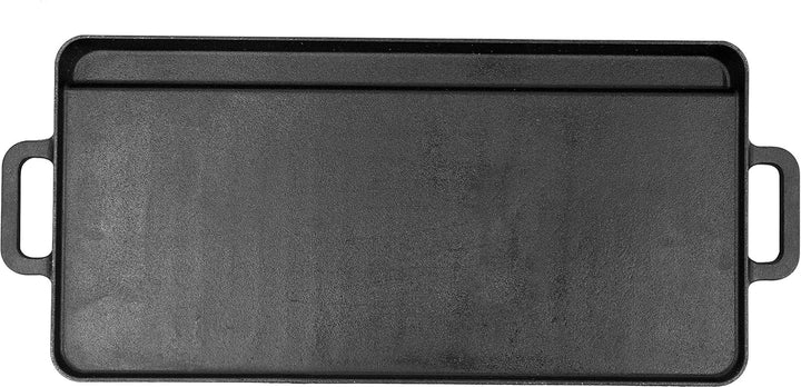 PIT BOSS 68007 Grillpfanne aus Gusseisen, 25,4 x 50,8 cm, Schwarz