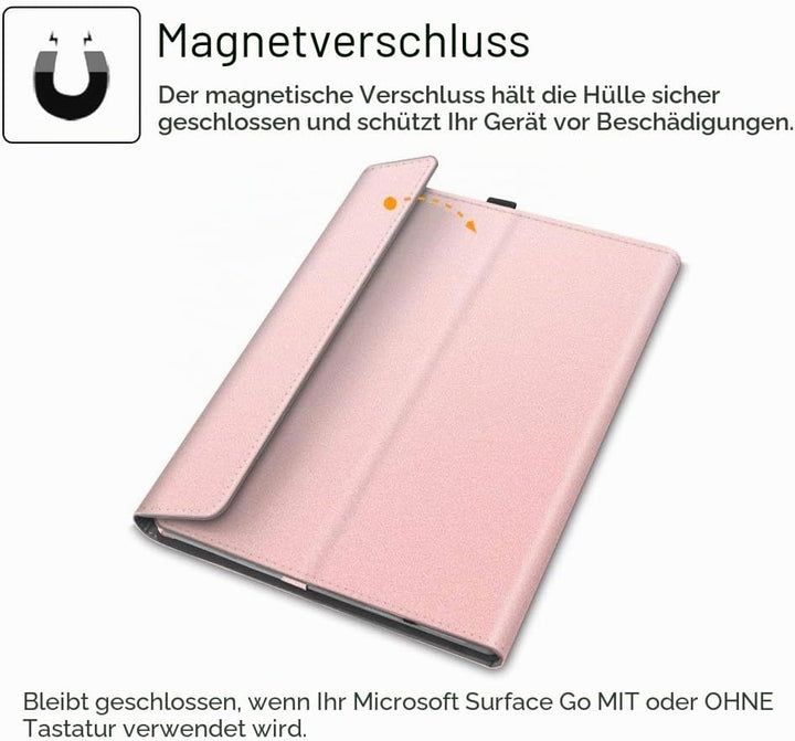 Fintie Hülle für Microsoft Surface Go 4 (2023) / Surface Go 3 (2021) / Surface Go 2 (2020) / Surface