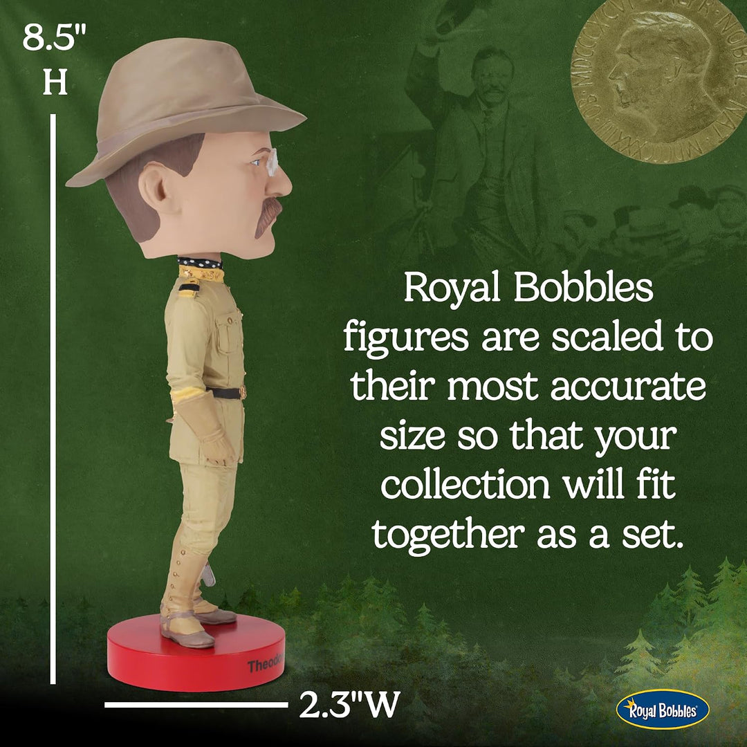 Royal Bobbles - Wackelkopffigur Teddy Roosevelt