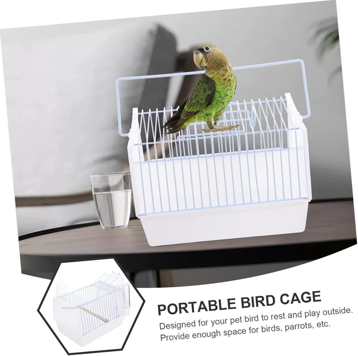 Mipcase 1 Satz Raus Vogelkäfig Vogelträger für die Reise Reisekäfig für Haustiere Rucksack Käfig für