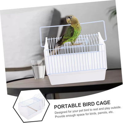Mipcase 1 Satz Raus Vogelkäfig Vogelträger für die Reise Reisekäfig für Haustiere Rucksack Käfig für