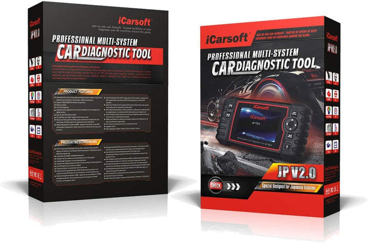 iCarsoft OBD Diagnosegerät JP V2.0 für Toyota/Lexus/Scion/Isuzu/Nissan/Infiniti/Mitsubishi/Honda(Acu