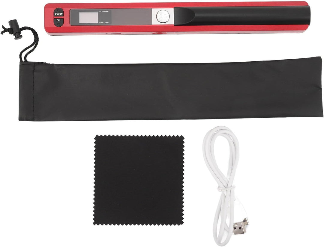 A4 Photo Mobile Scanner Tragbarer 900 DPI -Dokumentscanner mit Erweiterbarem Speicher für den Täglic