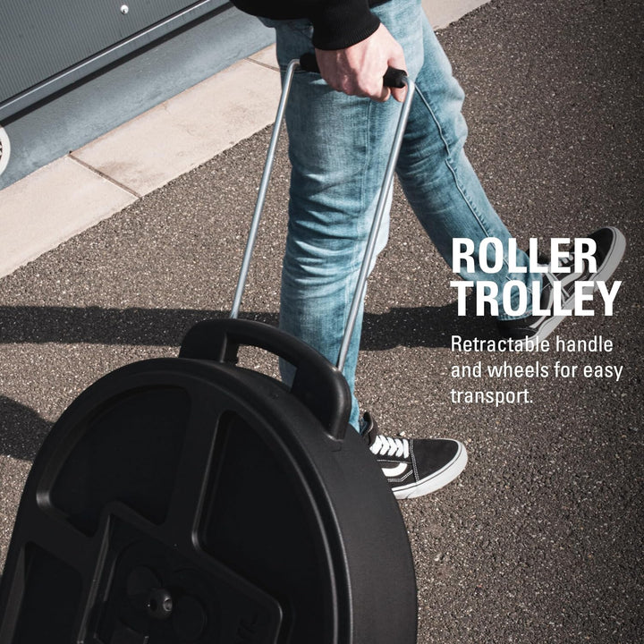 Meinl Cymbals Cymbal Case Trolley Schlagzeug Becken Koffer mit Rollen 22 Zoll (55,88cm) extra robust