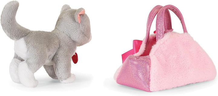 Trudi Katze Pink Fashion Bag Plüsch, Geschenkidee | 15x20x11zm Grösse XS | Fashion Pets | Modell 560