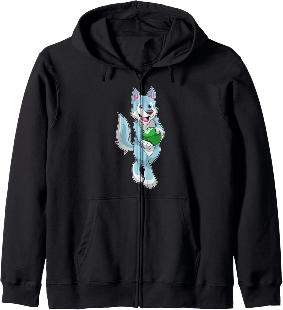 Wolf Bowling Bowlingkugel Sport Kapuzenjacke