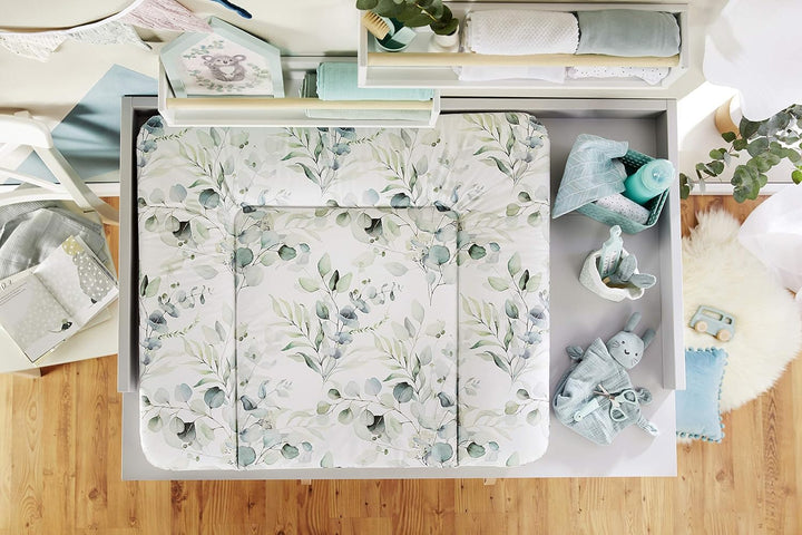 Rotho Babydesign Wickelauflage Breit (85 x 72 cm) - wickelauflage - wickeltischauflage - abwaschbar