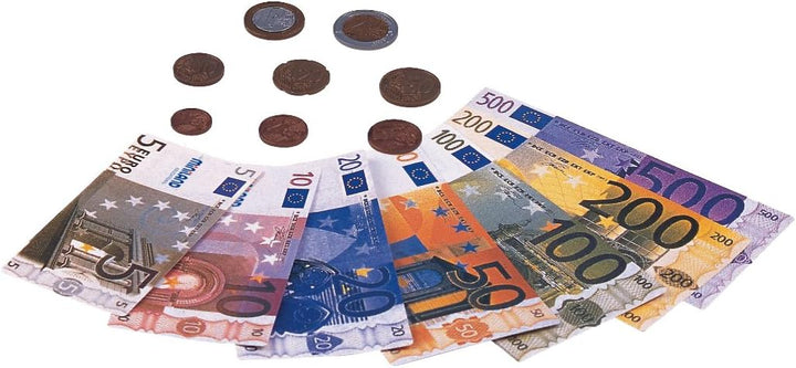 Miniland 31908 - Euro-Set (28 Scheine und 80 Münzen)