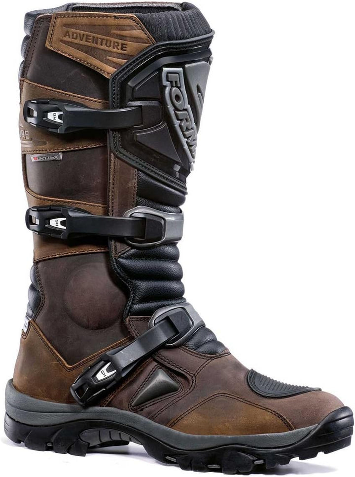 Forma Motorrad-Stiefel Adventure WP 46 EU Braun, 46 EU Braun