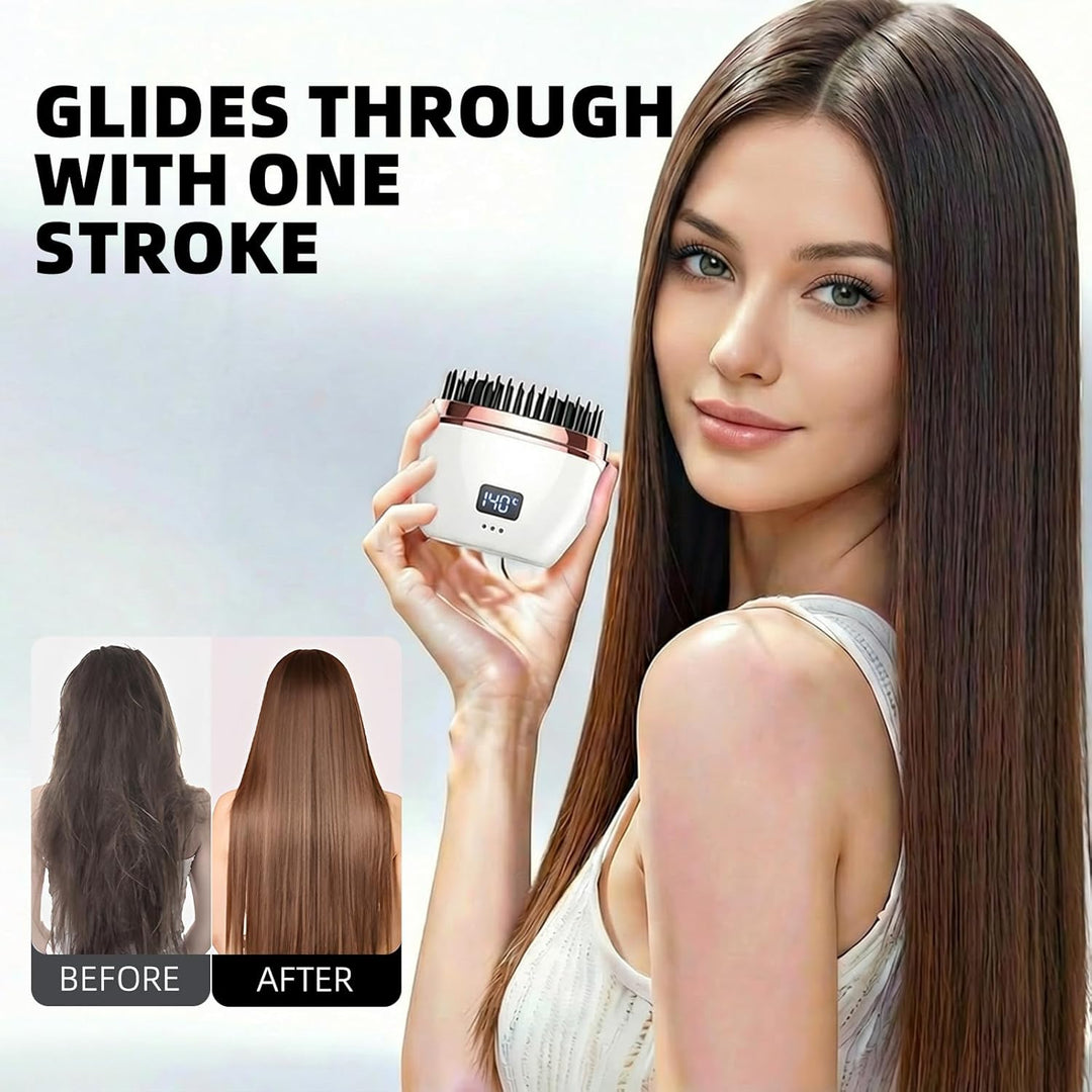 Mini Glätteisen Kabellos 2026 Neu, 2-in-1 Mini Haarglätter, USB-Wiederaufladbare Tragbare Hair Strai