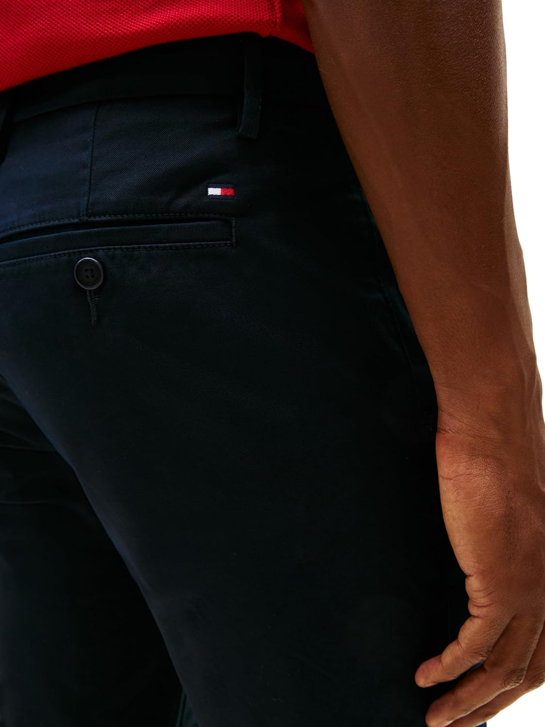 Tommy Hilfiger Herren Hose Core Bleecker 1985 Pima Cotton Chino 28W / 30L Blue (Desert Sky), 28W / 3