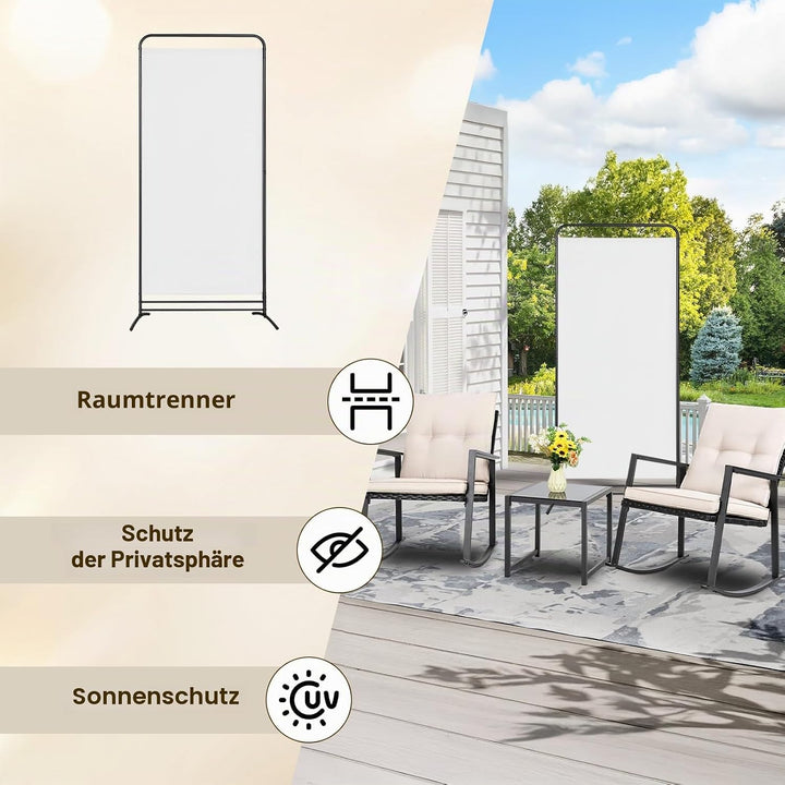 Angel Living Paravent Raumteiler Freistehend Sichtschutzwand Raumteiler Stellwand Trennwand Sichtsch