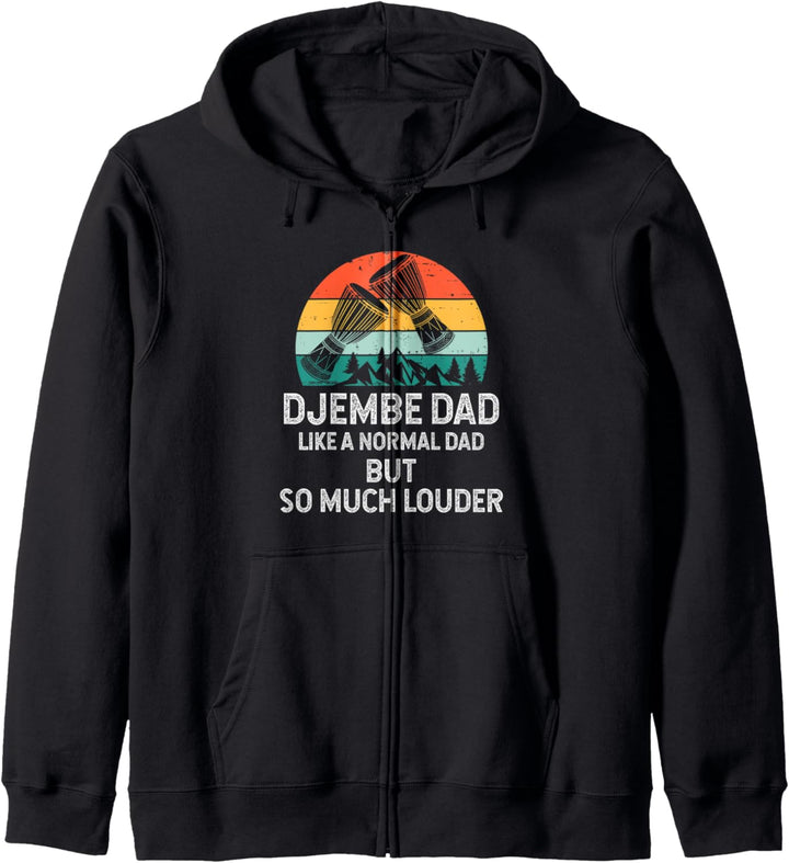 Djembe Dad - Like A Normal Dad But So Much Louder Kapuzenjacke