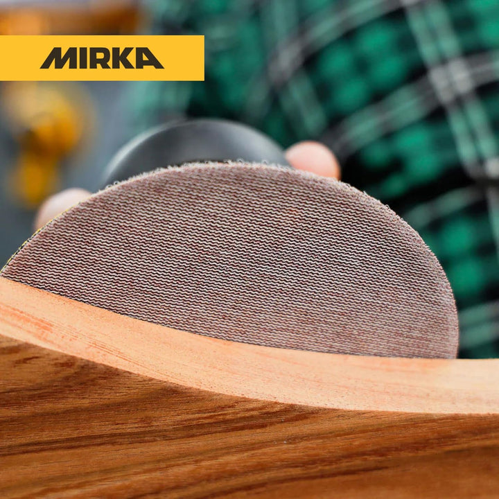 Mirka Abranet Ace Netz Schleifscheiben Ø 150mm Klett / Korn P80 / 50 Stk / Für alle 150mm Exzentersc