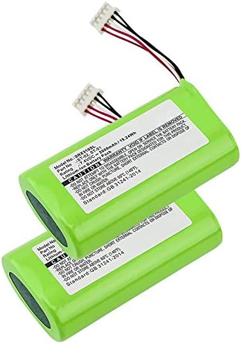 CELLONIC, Lautsprecherakku kompatibel mit Sony SRS-X3, SRS-XB2, SRS-XB20 (2600mAh, 7.4V) 2X Ersatzak