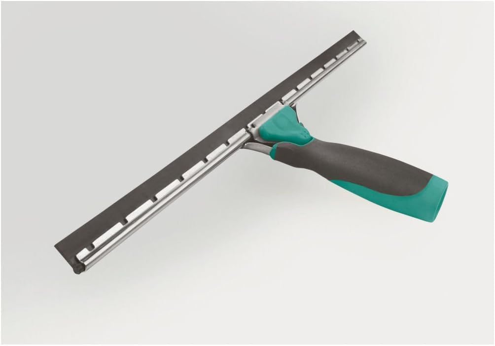 Leifheit Professional Fensterabzieher 45 cm mit Weichgummigriff, Abzieher mit hochflexibler Gummilip