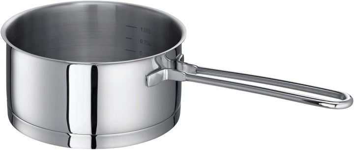 Schulte-Ufer Wega Stieltopf, Edelstahl, Silber, 16cm