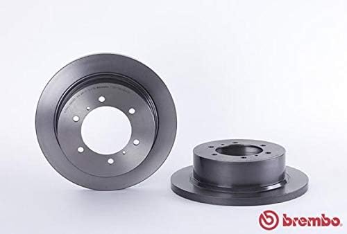 Brembo 08.7106.11 Hintere Bremsscheibe mit UV Lackierung