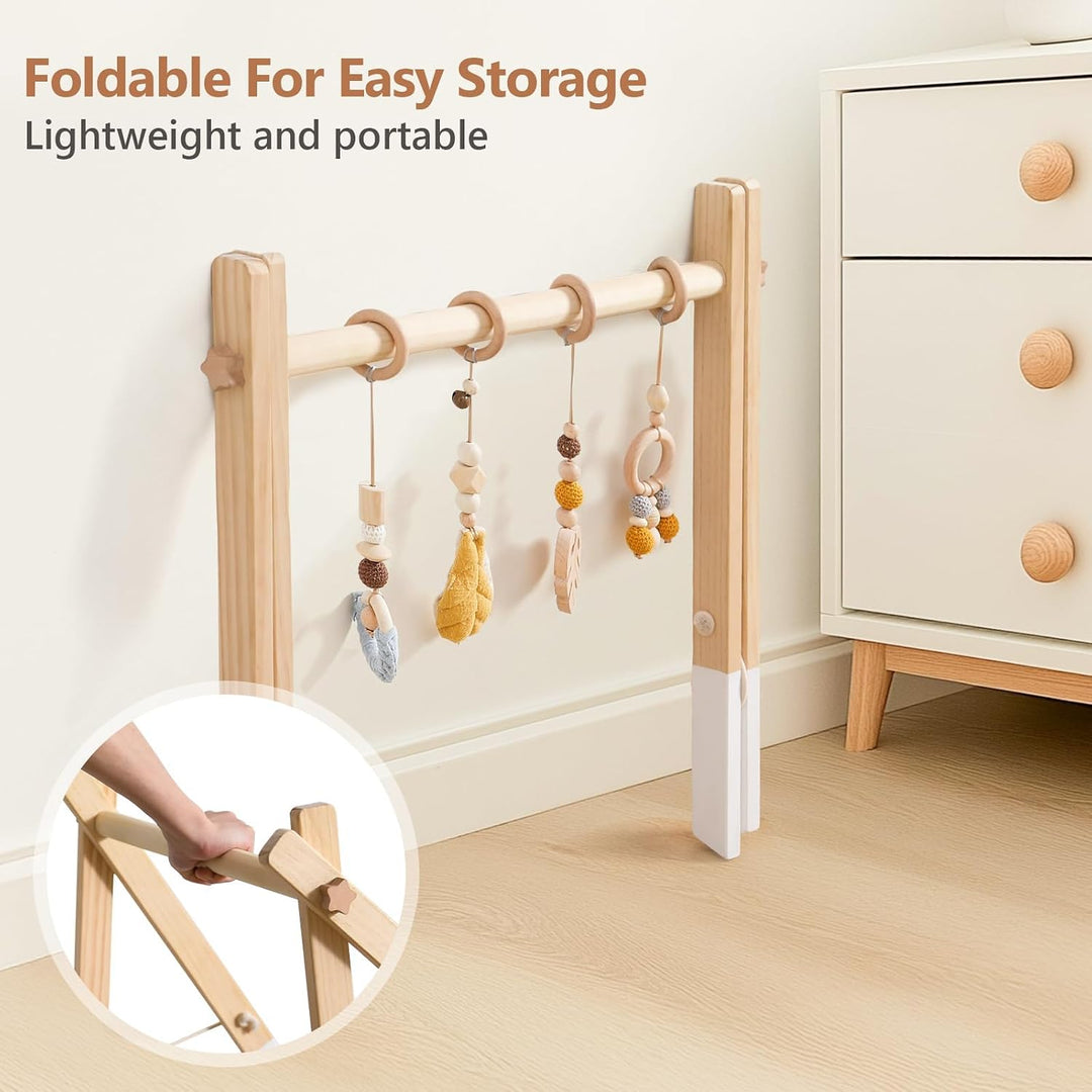Promise Babe Spielbogen Baby Holz Baby Gym Holz Baby Spielbogen Neugeborenen Spielzeug Spielbogen Ac