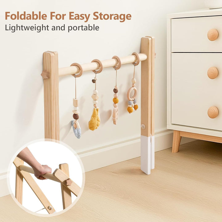 Promise Babe Spielbogen Baby Holz Baby Gym Holz Baby Spielbogen Neugeborenen Spielzeug Spielbogen Ac