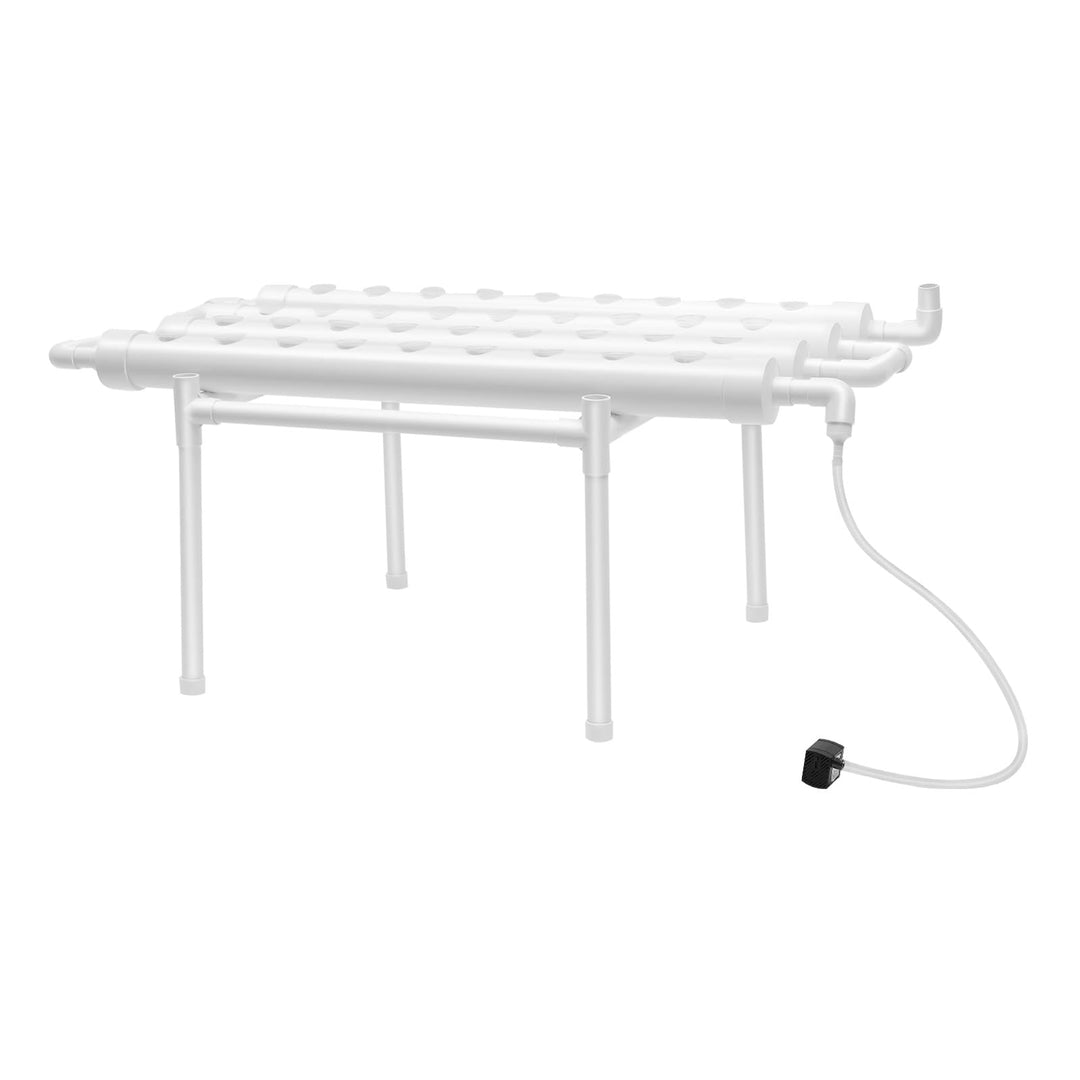 Hydrokultur-Set mit 36 Löchern, oberirdisches Anbausystem, Wasserpumpe inklusive PVC-U, für Gemüse,