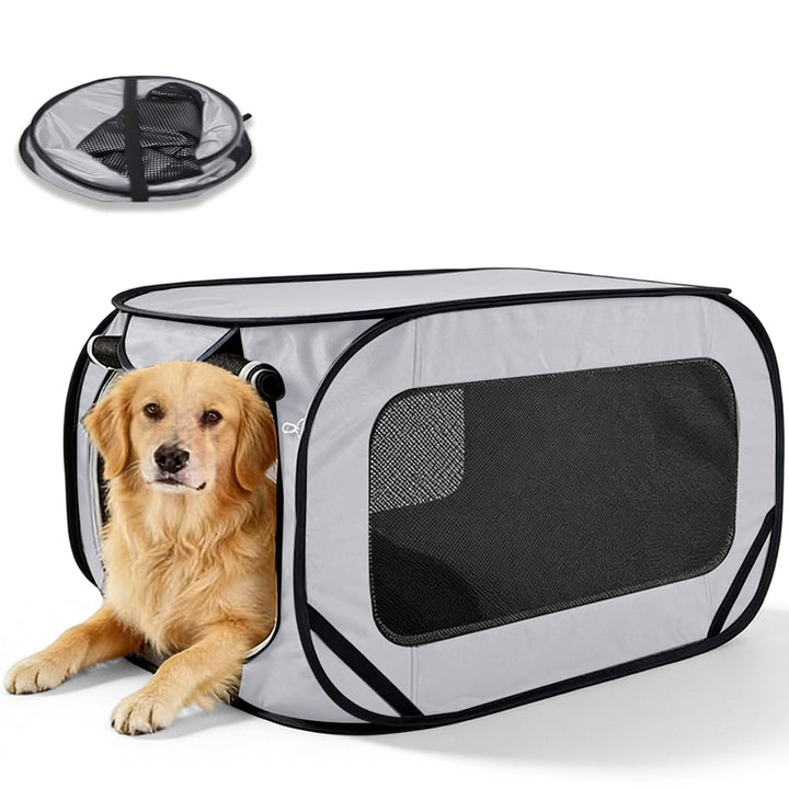 Faltbare Hundebox & Transportbox für Katze, Hundetransportbox Hundebox Faltbar, Katzentragetasche, 9
