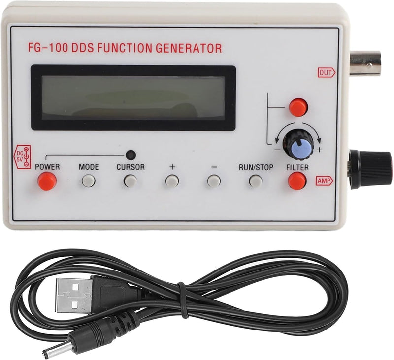 FG-100 Funktionsgenerator DDS Signalzähler Signalquellenmodul 1HZ-500KHz