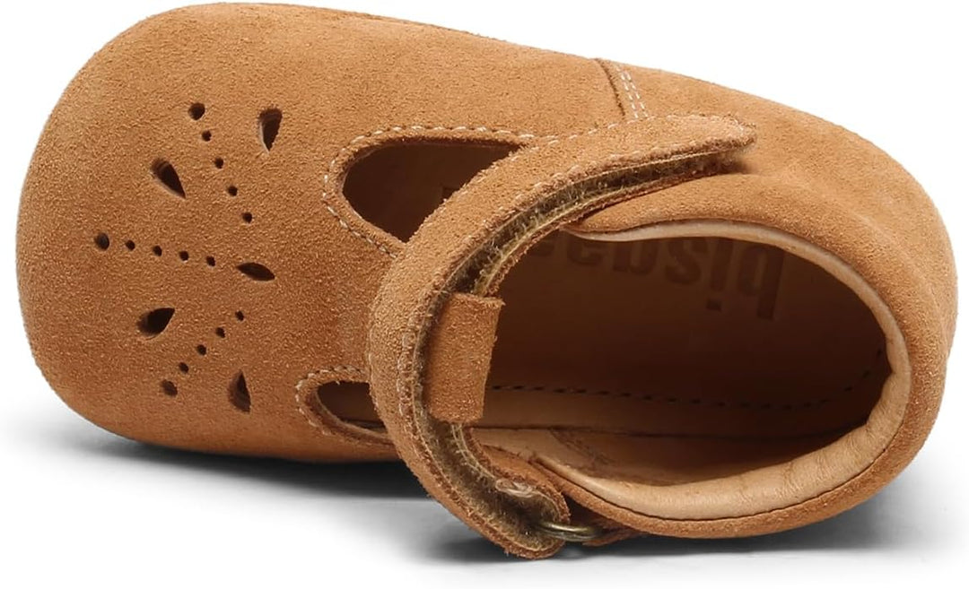 Bisgaard Mädchen Bloom First Walker Shoe 21 EU Tan, 21 EU Tan