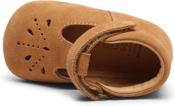 Bisgaard Mädchen Bloom First Walker Shoe 21 EU Tan, 21 EU Tan