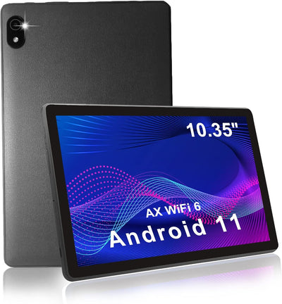 Tablet 10 Zoll,Android 11 Tablet AX WiFi 6+2.4&5GHZ,3GB RAM 32GB ROM Speicher,IPS HD 1332x800 Bildsc