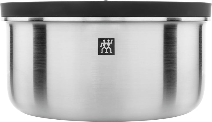 ZWILLING Unlock Kochtopfset 5-tlg (Kochtopf 20+16 cm, Griff, 2 Glasdeckel), Stapelbar, Abnehmbarer G