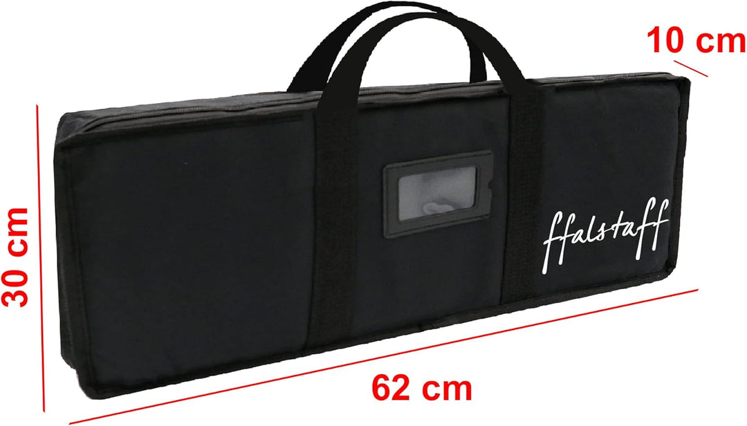 ffalstaff ® Keyboardtasche [5 mm] mit Netzteil und Kit Cancelleria SA76/SA77/SA78 Borsa ffalstaff