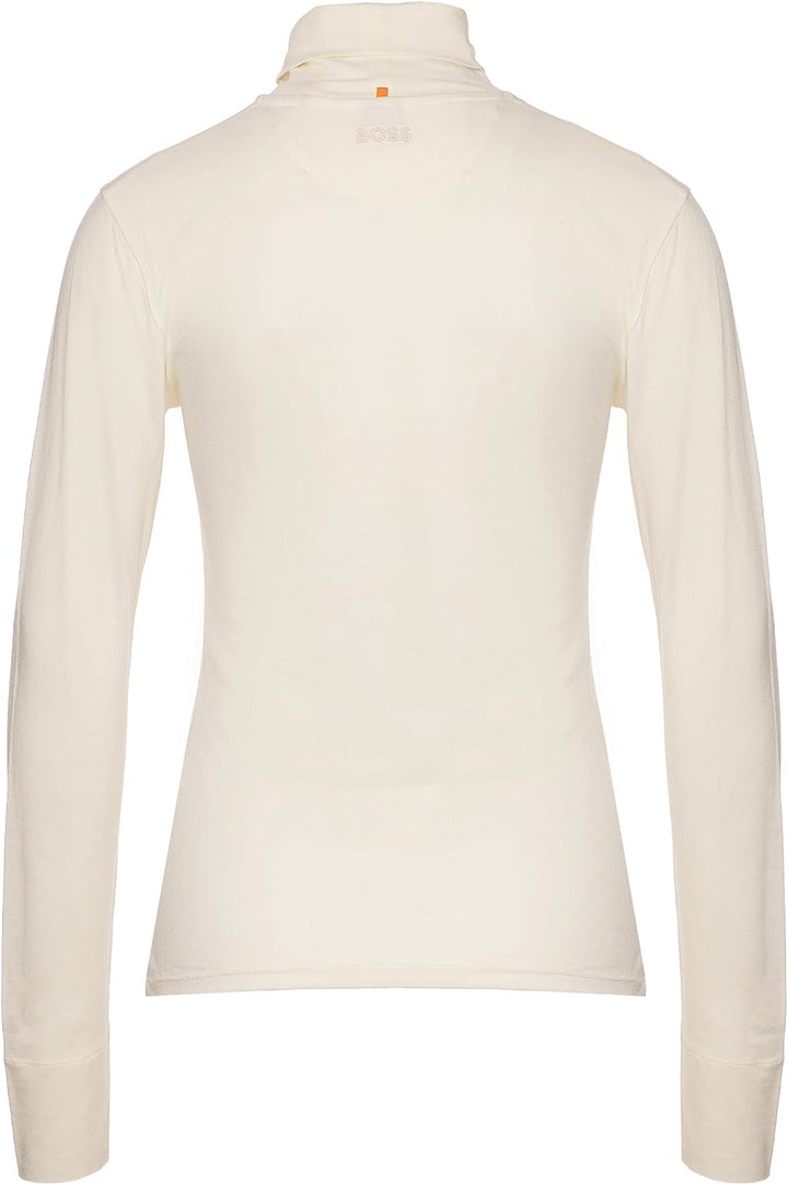 BOSS Damen C_Emerie_2 Jersey TOP M Open White118, M Open White118