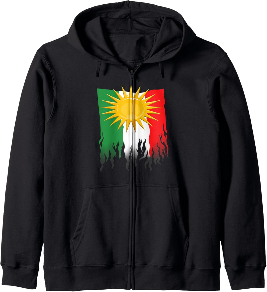 Vintage Kurdistan I Kurden kurdisches Kapuzenjacke