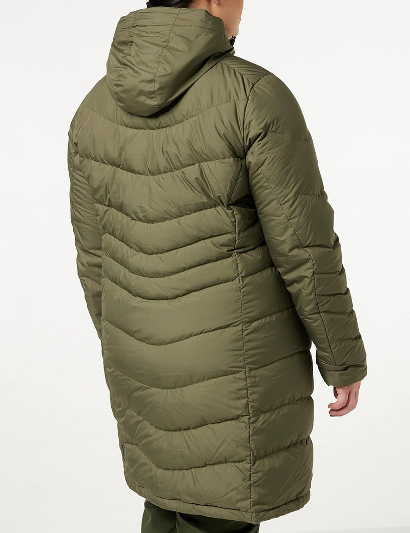 Jack Wolfskin Damen SELENIUM COAT winddichter Daunenmantel, granite, XXL