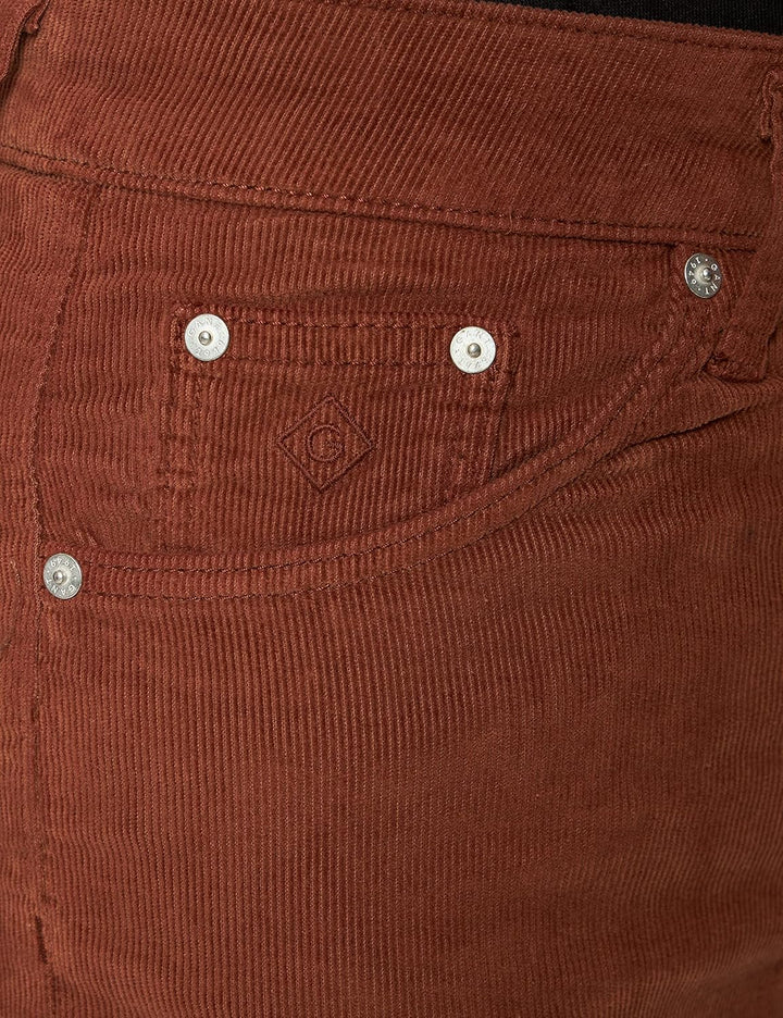 GANT Damen Freizeithose 28W / 34L Chocolate Brown, 28W / 34L Chocolate Brown