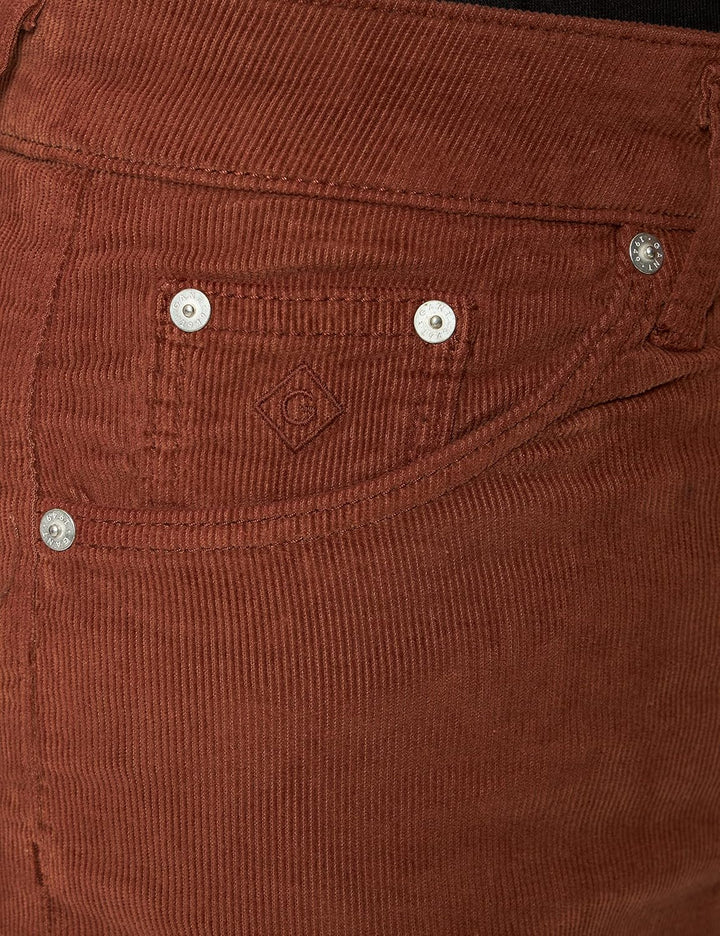 GANT Damen Freizeithose 26W / 32L Chocolate Brown, 26W / 32L Chocolate Brown