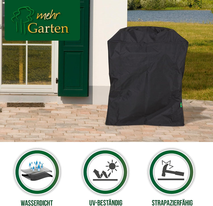 Grillabdeckung 132x66x117 cm, Schutzhülle Grill Rechteckig Rechteckig: 132(B)x66(T)x117(H) cm, Recht