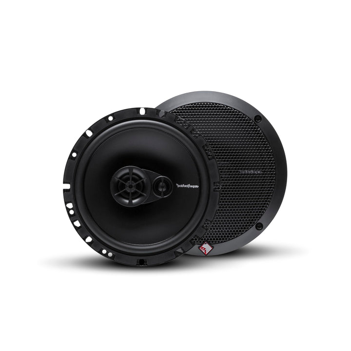 Rockford Fosgate R165X3 Prime 6.5" Full-Range 3-Way Coaxial Speaker (Pair), black 6.5-Inch, 6.5-Inch